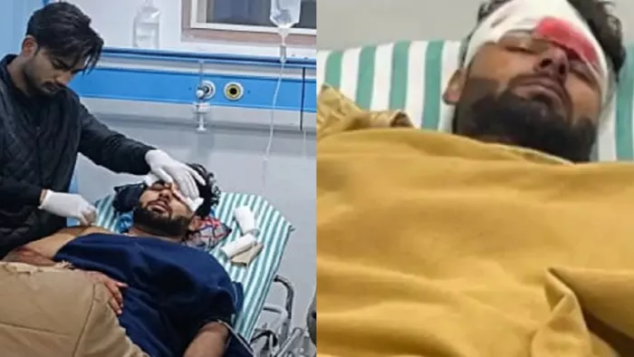 Rishabh Pant Health Update may be refer from Dehradun to mumbai (Photo-file)
