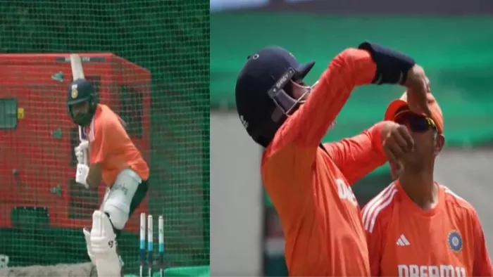 IND vs SA: टीम इंडिया ने प्रैक्टिस सेशन में जमकर पसीना बहाया।
