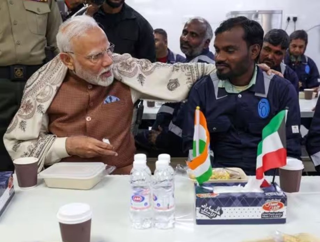 PM Modi in kuwait