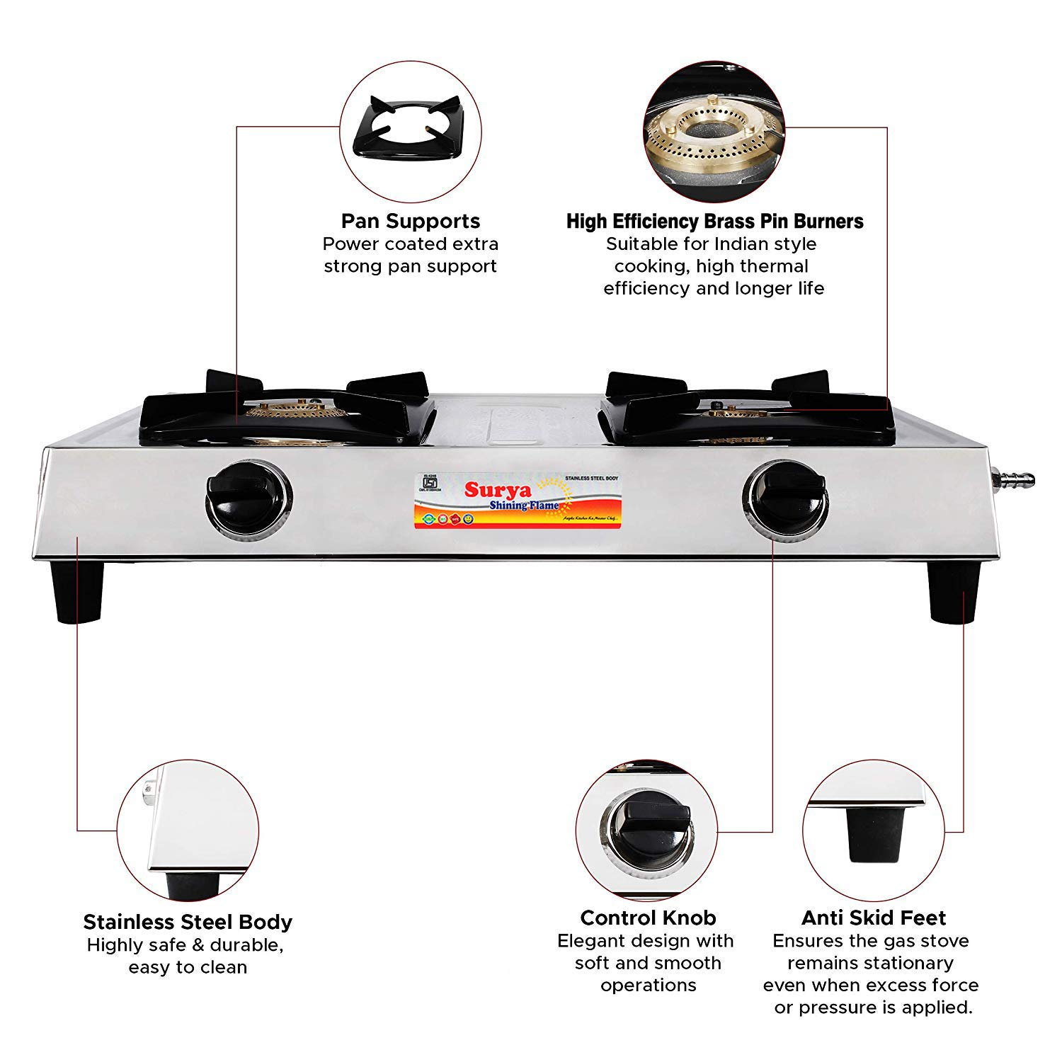 Gas stove available on Amazon with discount grab the deals now