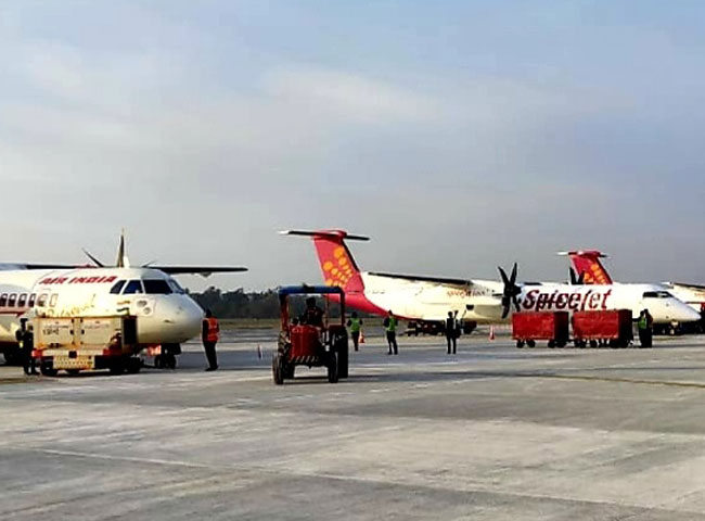 Twenty airplanes will be able to stand together at Jolly Grant Airport in  Dehradun