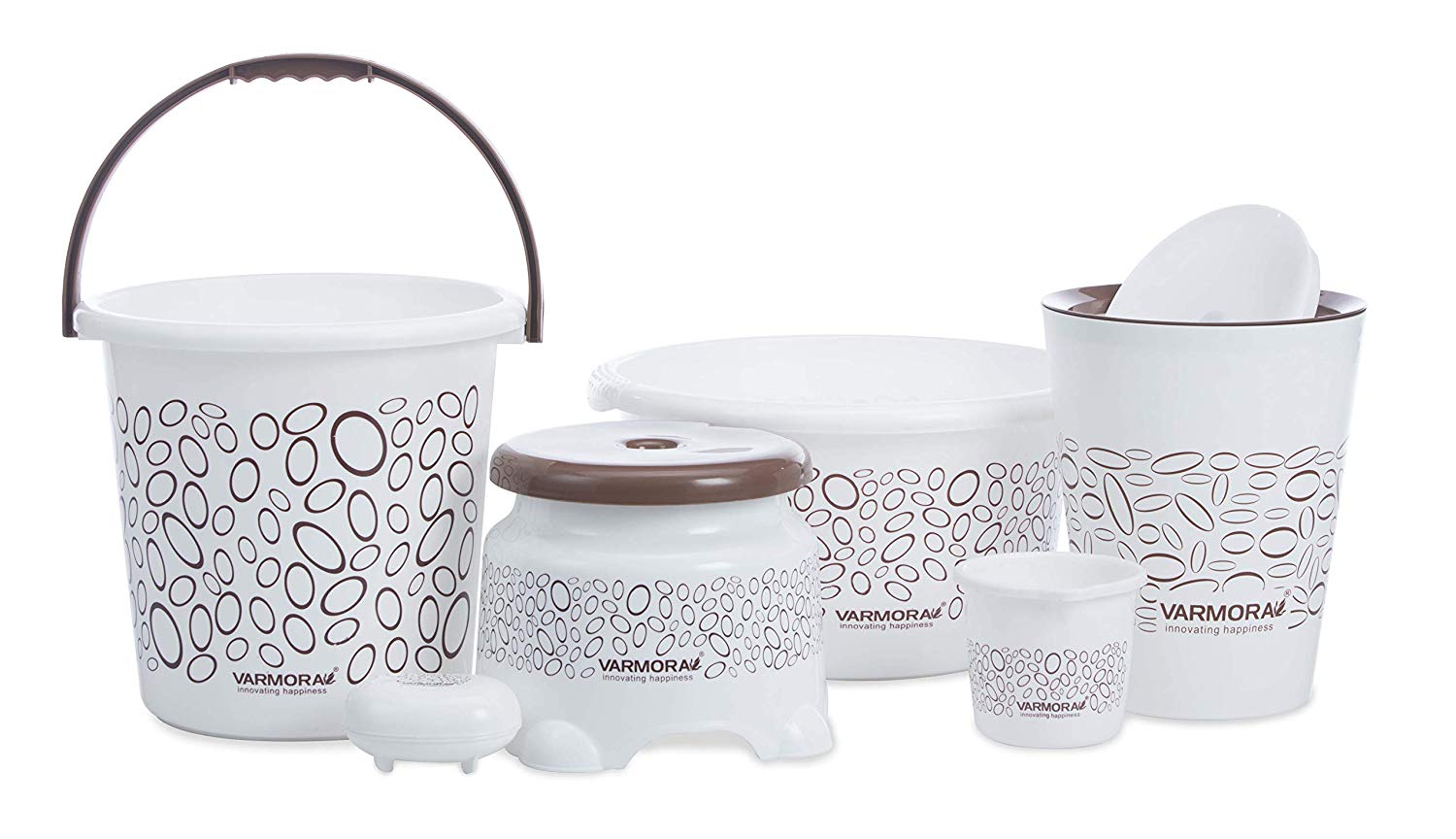 आप भी अपने बाथरुम को सजाना चाहते हैं तो बाथरुम bucket सेट खरीदें Buy