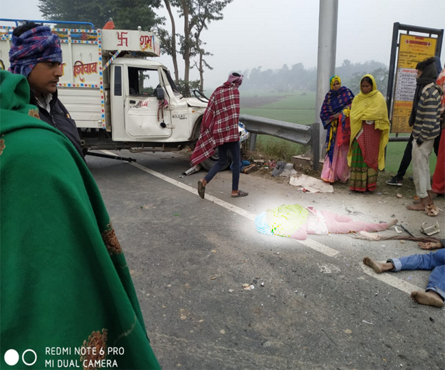 मुजफ्फरपुर में ऑटो-पिकअप की भिड़ंत में 5 लोगों की मौत, 4 एक ही परिवार के, दो जख्मी