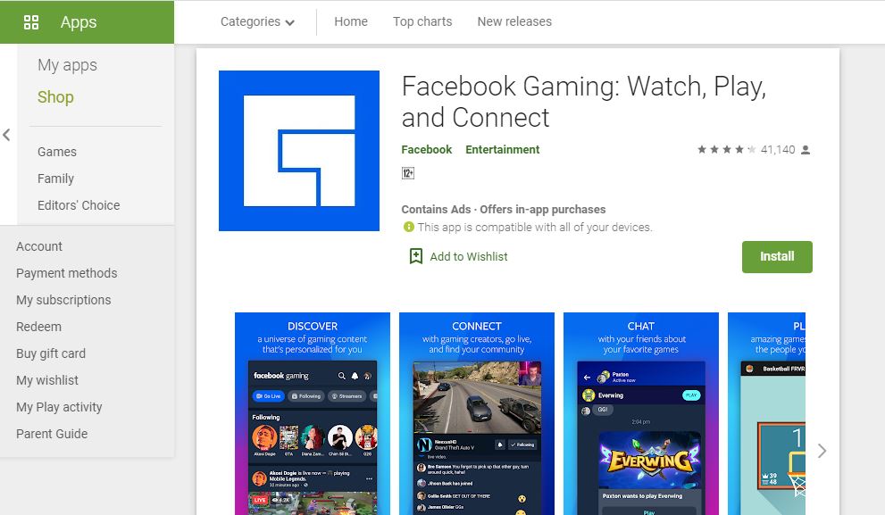 Facebook launches Gaming app in India, will be able to enjoy online live gaming