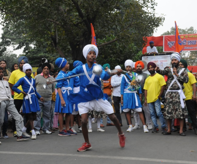गुरु गोविंद सिंह के प्रकाश पर्व पर सोनारी गुरुद्वारा से निकला ढाई