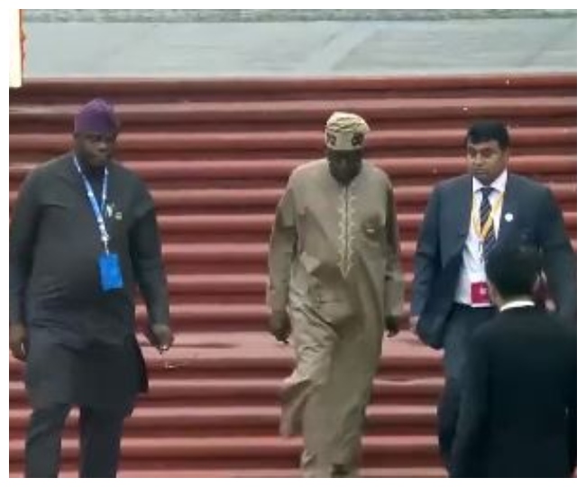 G20 india: नाइजीरिया के राष्ट्रपति बोला अहमद टीनुबू भी पहुंचे राजघाट 