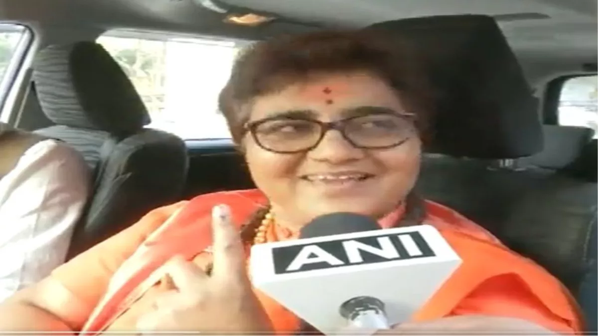 MP Election: राज्य में हो रहा अच्छा मतदानः भाजपा सांसद साध्वी प्रज्ञा