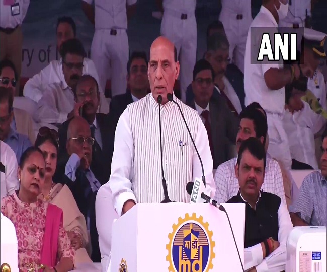 INS सूरत और INS उदयगिरी के शुभारंभ कार्यक्रम में बोले रक्षा मंत्री