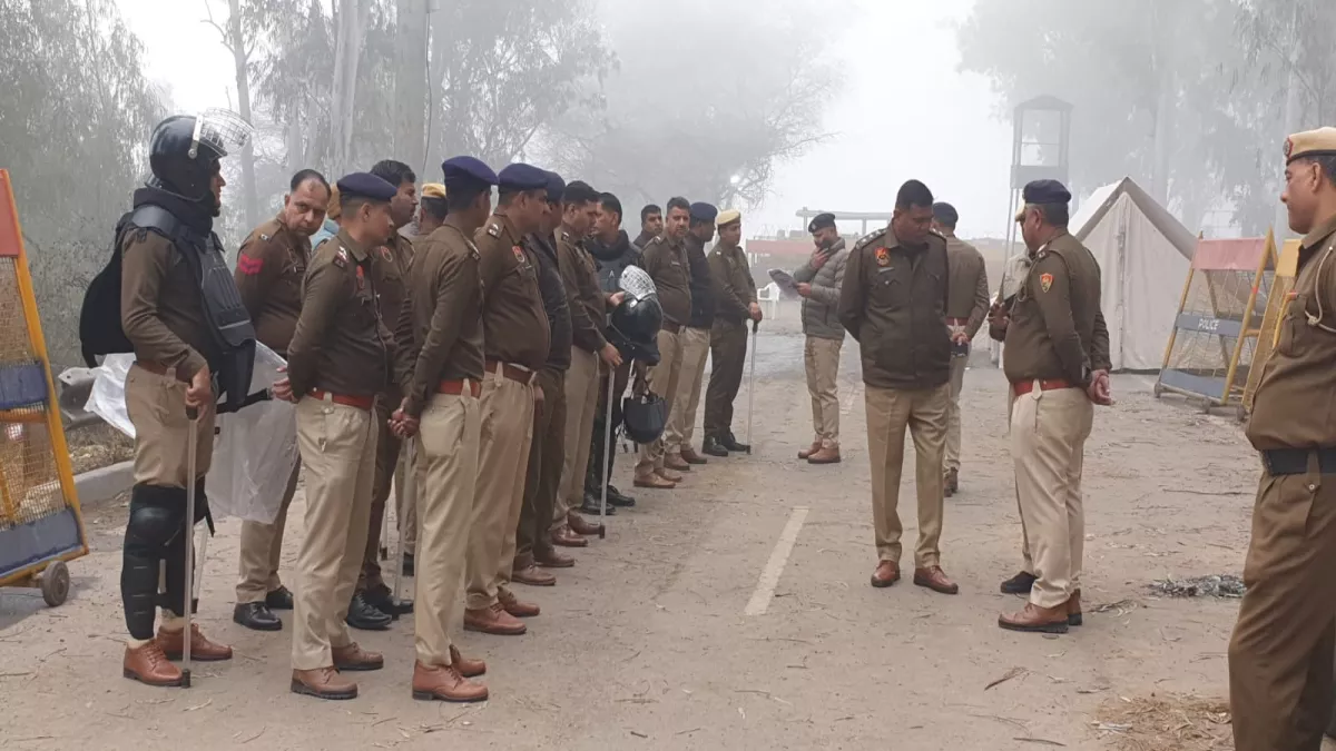 पंजाब और हरियाणा के बॉर्डरों पर सुरक्षा कड़ी, चप्पे -चप्पे पर भारी पुलिसबल तैनात