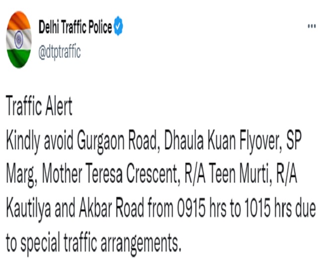 दिवाली से पहले Delhi-NCR में ट्रैफिक एडवाइजरी जारी 
