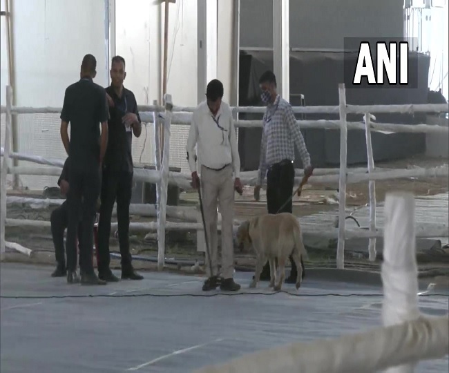 Security check underway at Pm program venue: कार्यक्रम स्थल पर सुरक्षा जांच जारी