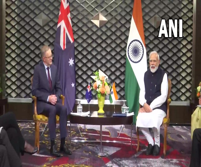 आस्ट्रेलिया और भारत के बीच हुई द्विपक्षीय बैठक
