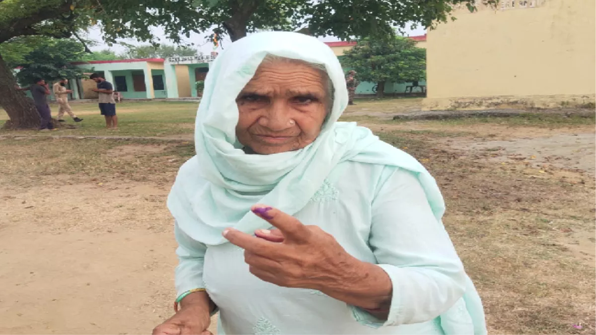 Jammu and Kashmir Election Phase 2 Voting: नौशेरा में वोटिंग को लेकर बुजुर्गों में भी उत्साह