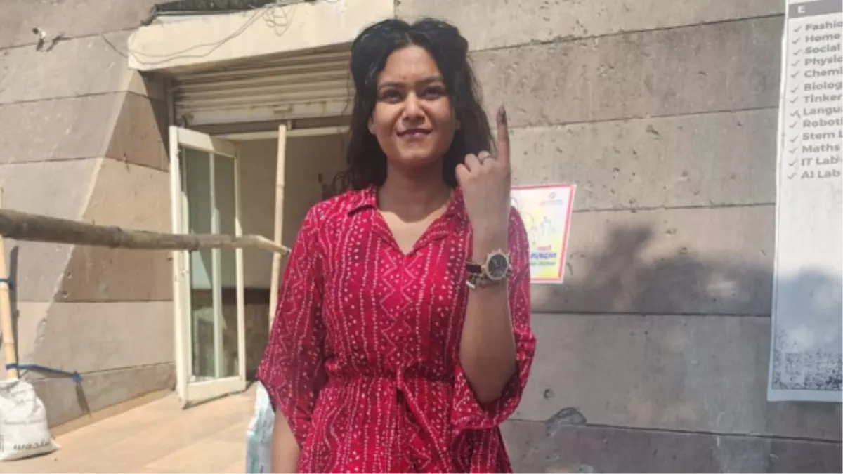 आस्ट्रेलिया से मेरठ आकर किया मतदान