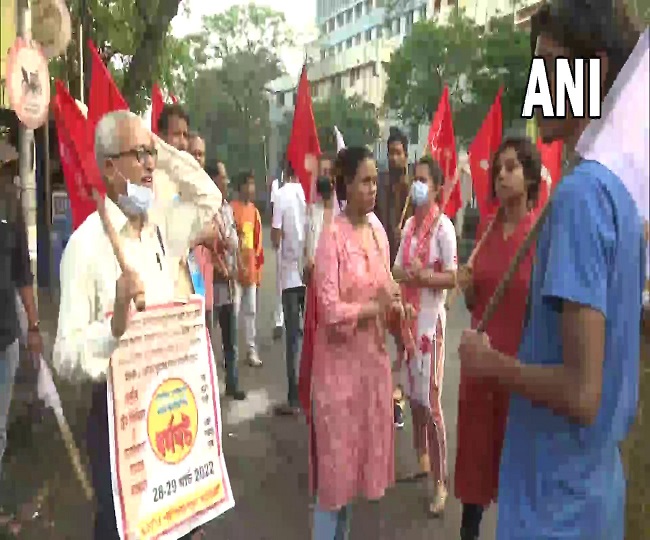 ट्रेड यूनियनों ने किया राष्ट्रव्यापी हड़ताल का आह्वान