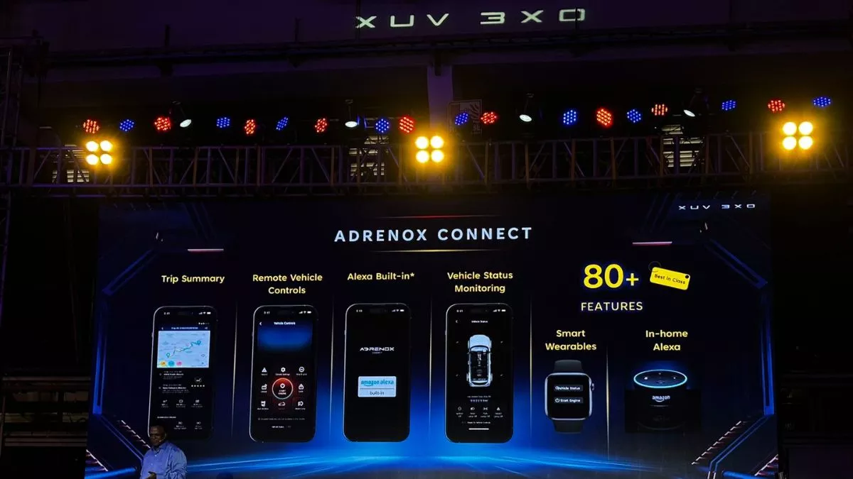 Mahindra XUV 3XO Launch Live: मिलता है ADRENOX Connect