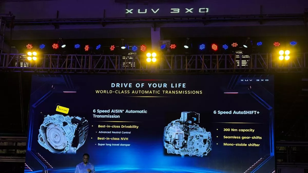 Mahindra XUV 3XO Launch Live: इंजन और ट्रांसमिशन