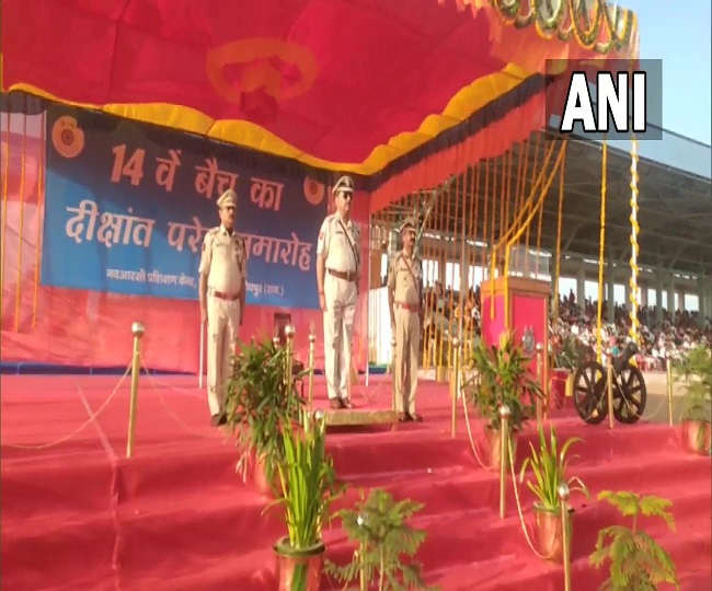 CRPF के IG विक्रम सेहगल ने लिया दीक्षांत समारोह में हिस्सा