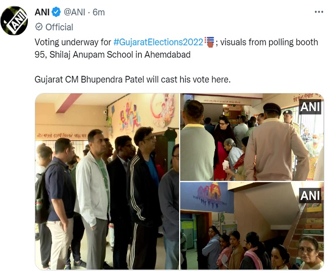 Gujarat Elections 2022 के लिए वोटिंग जारी