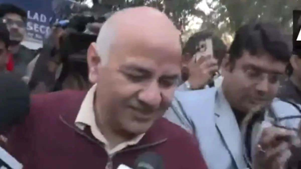 मनीष सिसोदिया बोले- दिल्ली में शिक्षा की क्रांति जीतेगी, BJP के पास कोई काम नहीं