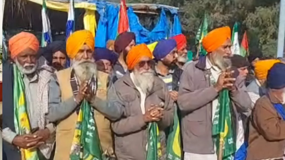 Farmers Protest Live News: 101 लोगों का जत्था जाने के लिए तैयार