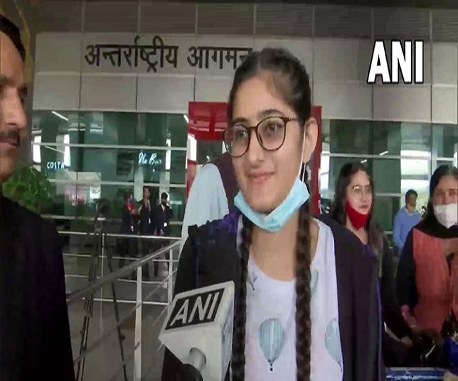  यूक्रेन से लौटी भारतीय छात्रा ने क्या कहा