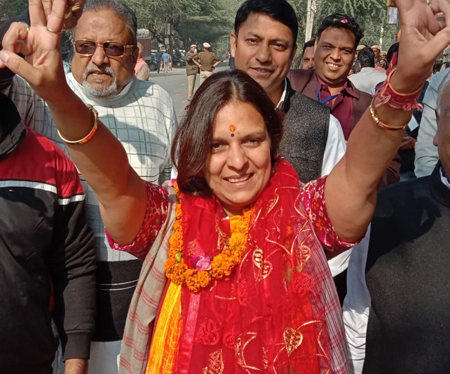 MCD Election 2022 Result Live को लेकर ताजा अपडेट, सरस्वती विहार से भाजपा जीती 

