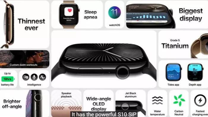Apple Watch Series 10: वॉच की कीमत 399$ से शुरू