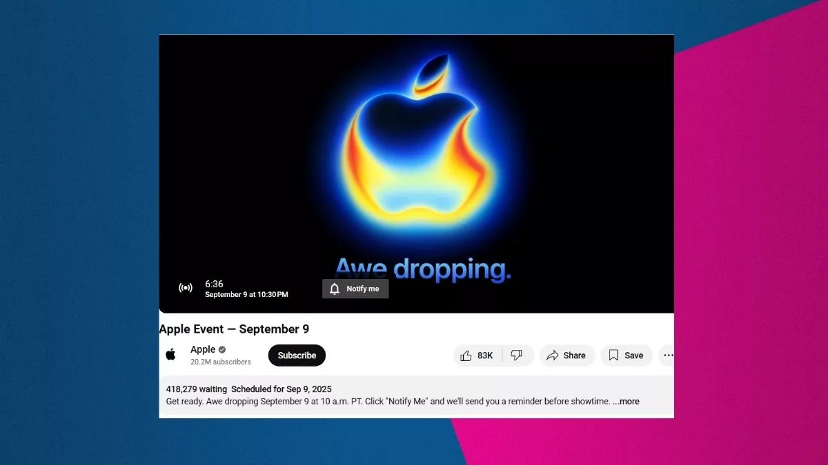 Apple Event Live: कुछ मिनटों में शुरू होगा इवेंट