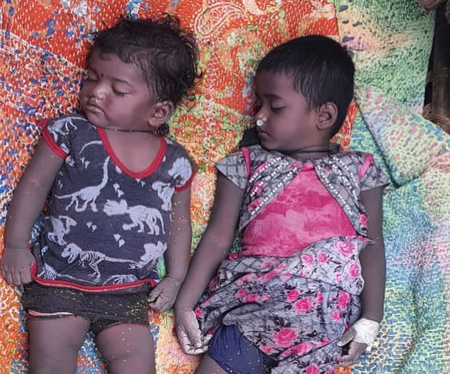 Bodies of two girls found floating in Jharkhand GIRIDIH pond, weeds spread in the village, fear of murder