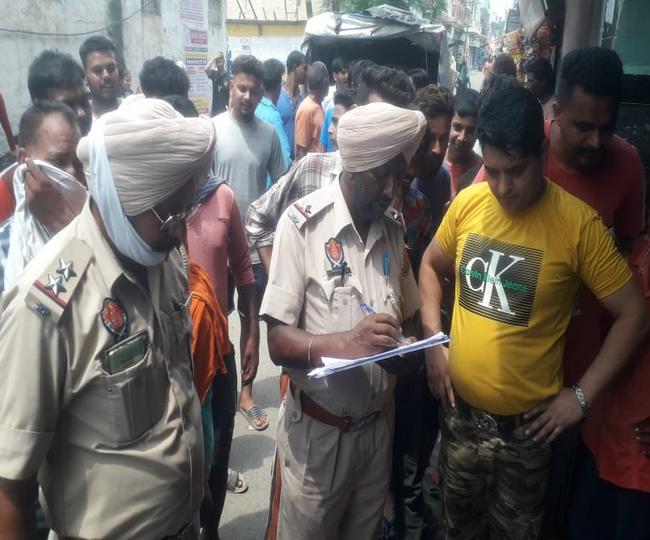 Brutally beaten for stealing