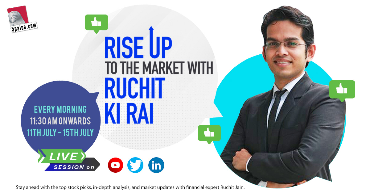 #RuchitKiRai: 15-Jul-22|शेयर बाज़ार का Live Update और पाएं फायदेमंद टिप्स हमारे Expert Ruchit Rai के साथ