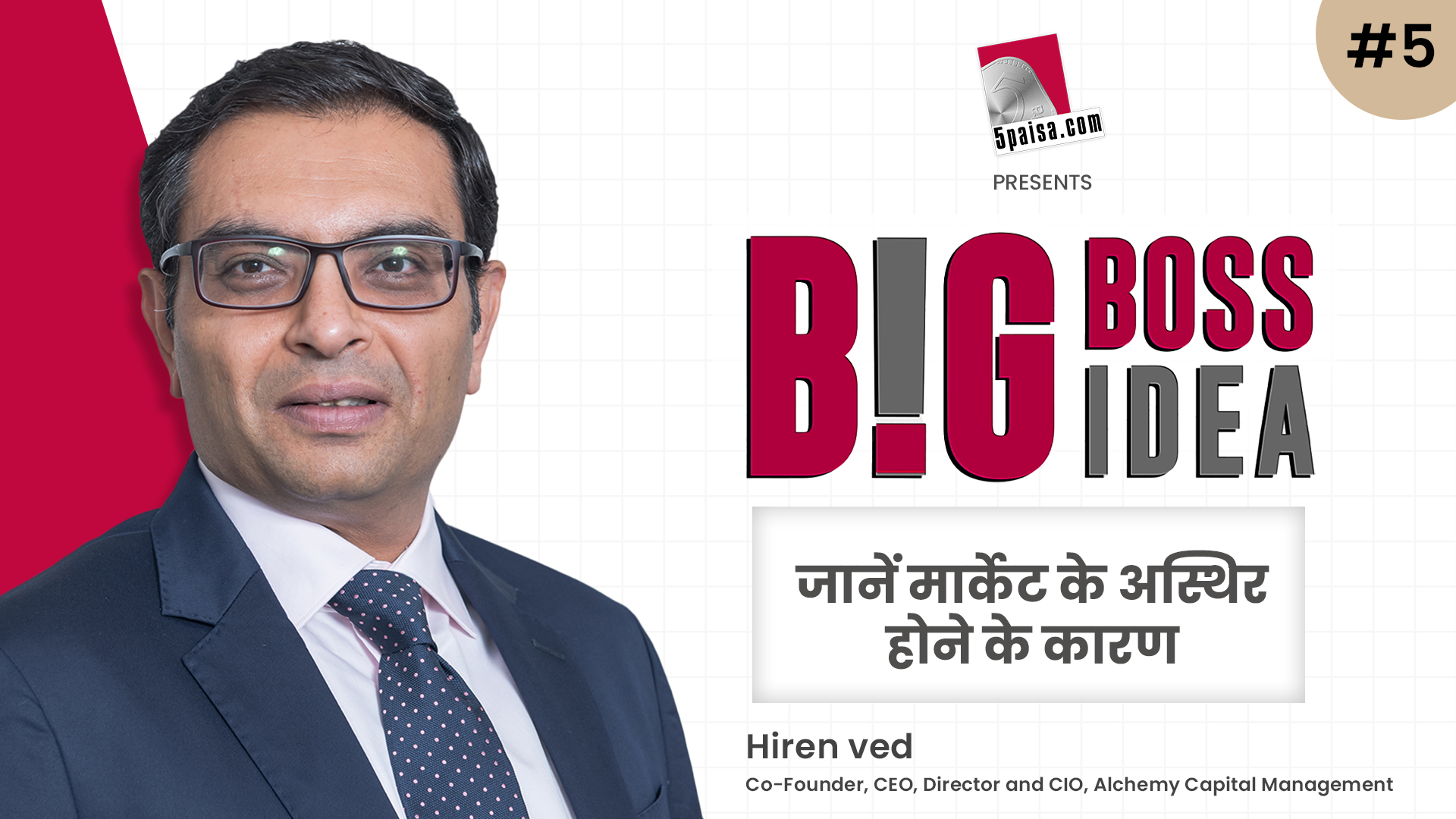 Big Boss, Big Idea EP 05 - जानिए Hiren Ved से, बाजार में अस्थिरता के बीच कहां और कैसे करें निवेश?