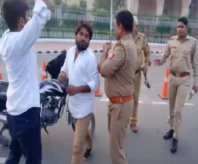 This image has an empty alt attribute; its file name is Two%20bhim%20army%20activists%20arrested2.jpg