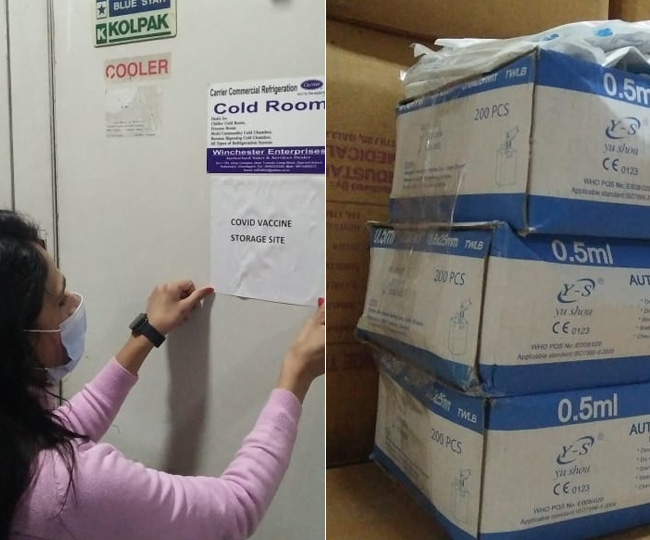 Corona vaccine arrives in Chandigarh