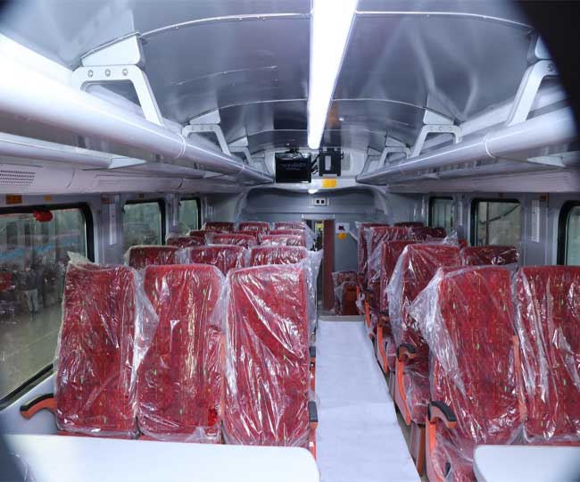 First high speed double decker train run soon made at Kapurthala and 120  seats in each coach jagran special