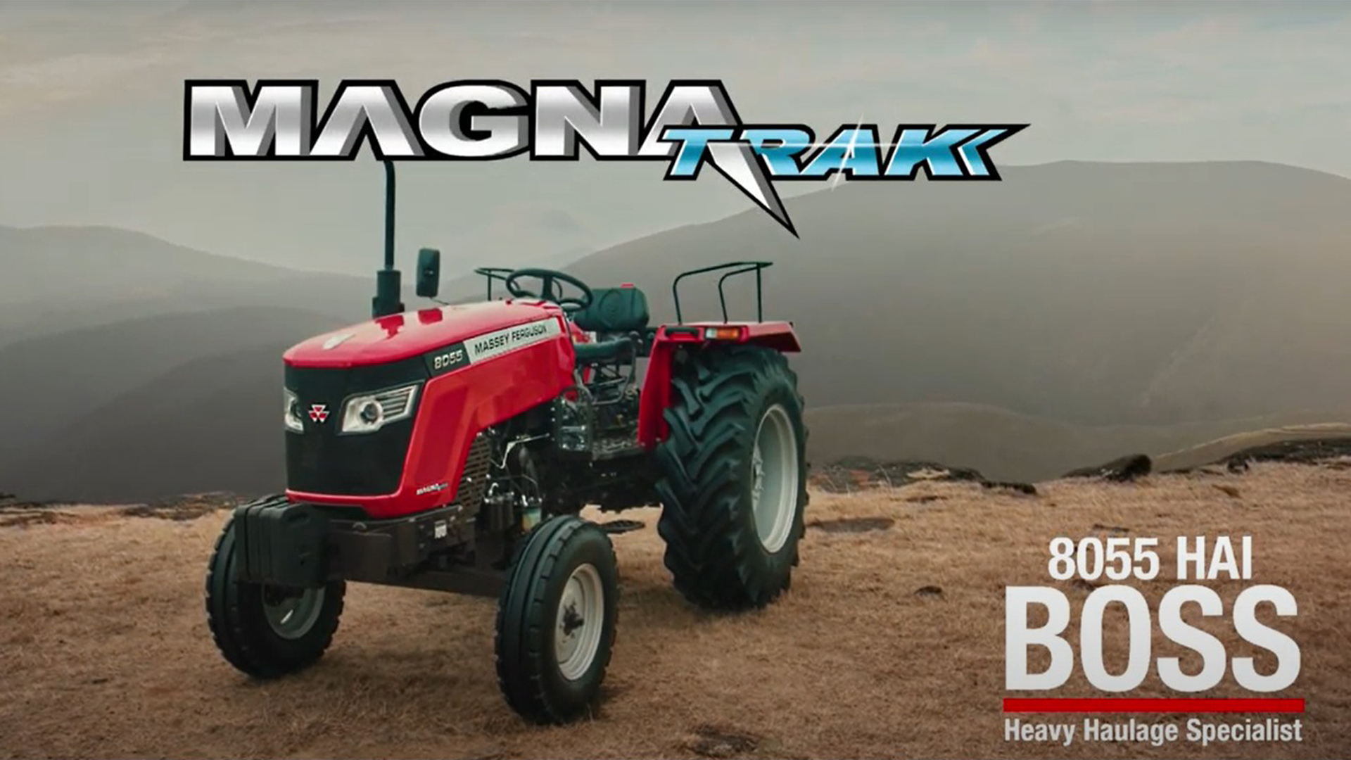 Massey Ferguson 8055 MAGNATRAK - बड़ा 50hp रेंज ट्रैक्टर | #8055HaiBOSS | भारी ढुलाई का स्पेशलिस्ट