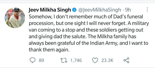 The touching work of Indian soldiers