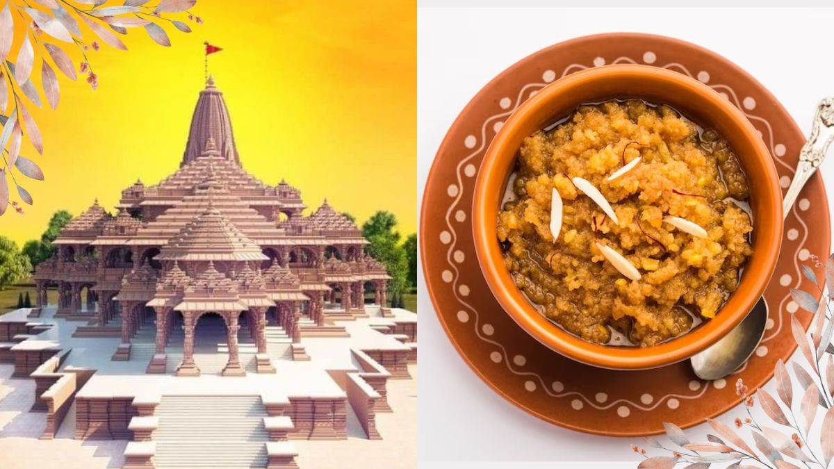 moong dal halwa recipe for for ram lalla prasad and bhog