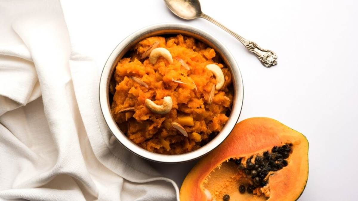papaya halwa recipe how to make papaya halwa ingredients and method