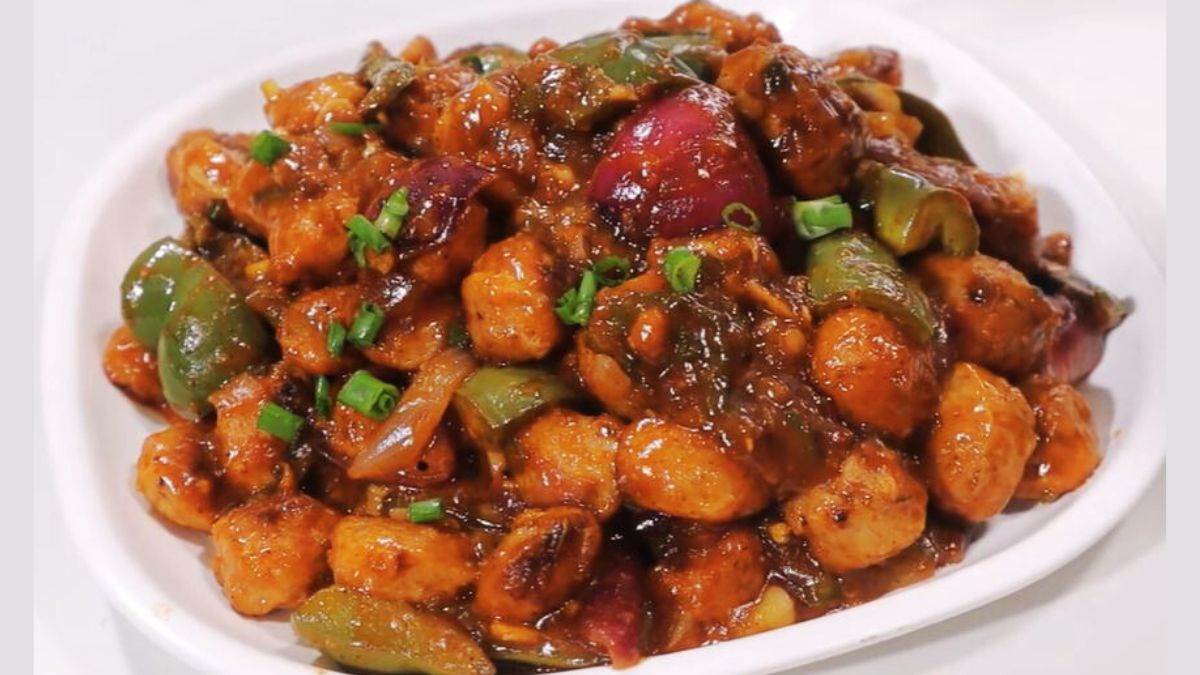 soyabean chilli recipe in hindi easy veg snacks to cook for lunch dinner party