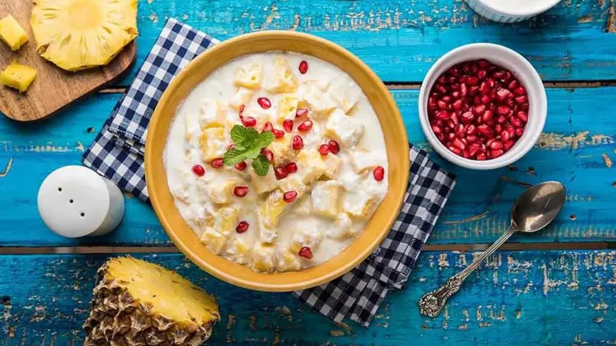 Pineapple Raita: खाने का स्वाद दोगुना कर देगा पाइनएप्पल का खट्टा-मीठा रायता, जानिए इसे बनाने की आसान विधि