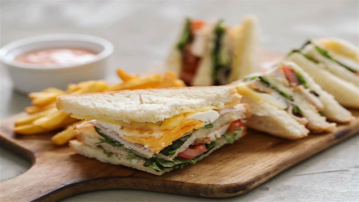 healthy breakfast egg sandwich recipe ingredients and method