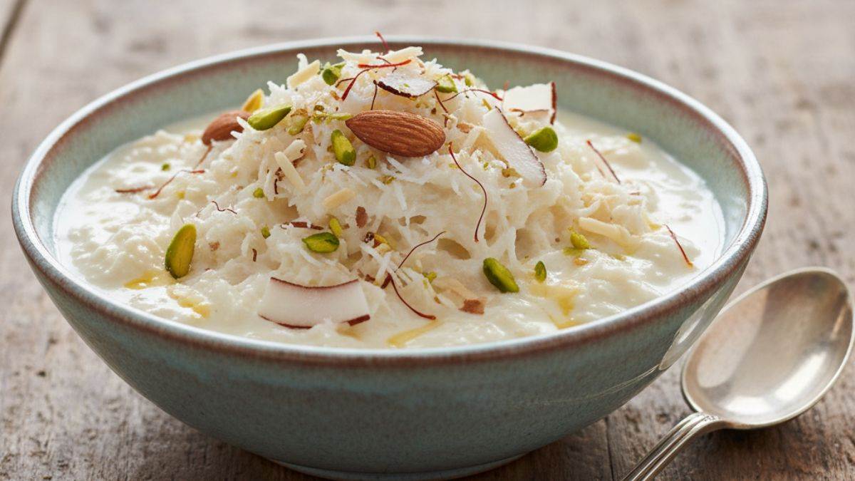 coconut rabri recipe easy and delicious homemade dessert