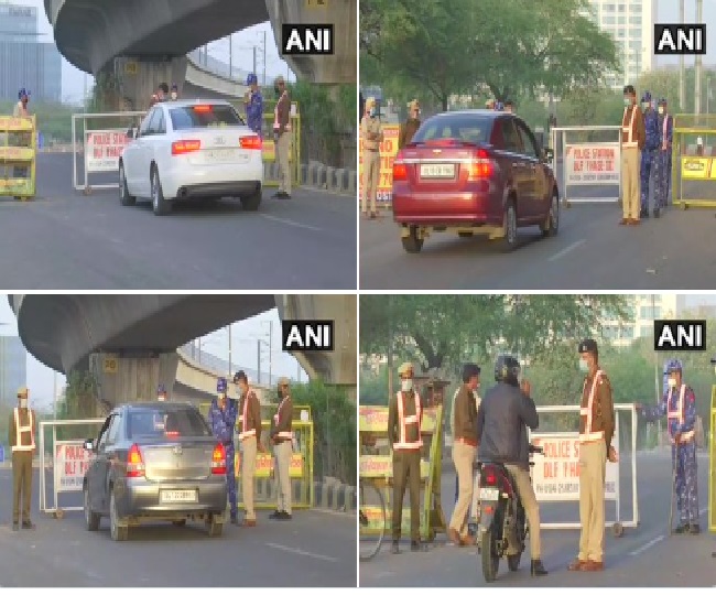second day of the 21 day lockdown in Delhi NCR See in pictures