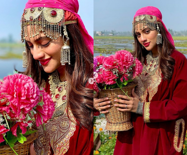 Nusrat Jahan ने कश्मीरी लुक में शेयर की खूबसूरत तस्वीरें, चौथी फोटो है बेदह खास