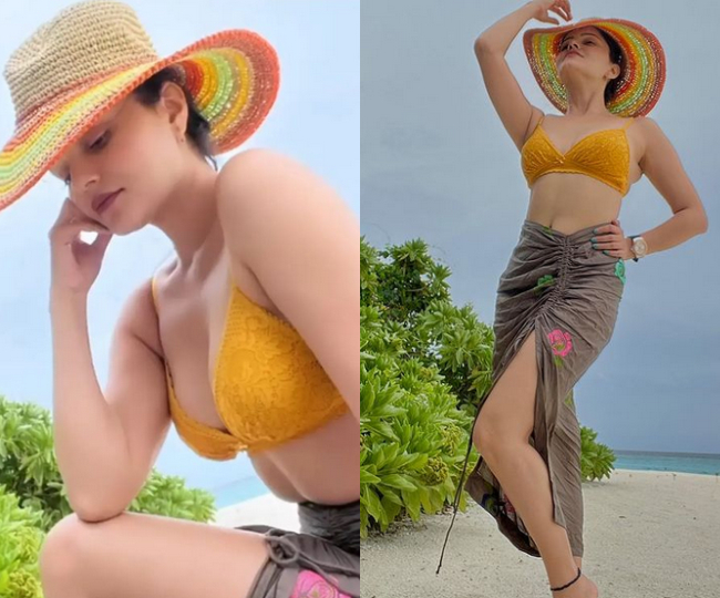 Rubina Dilaik की बिकिन तस्वीरों ने इंटरनेट पर मचाया हंगामा, देखकर आप भी हो जाएंगे दीवाने