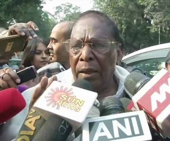 V Narayansami after GST Council's 31st Meeting