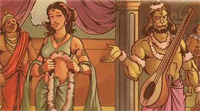 Image result for narad muni vishwamohini swayamvar