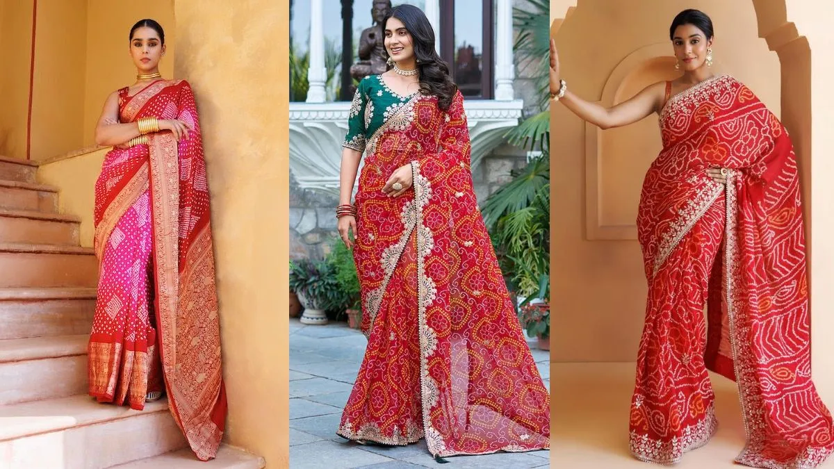 Bandhani Saree 